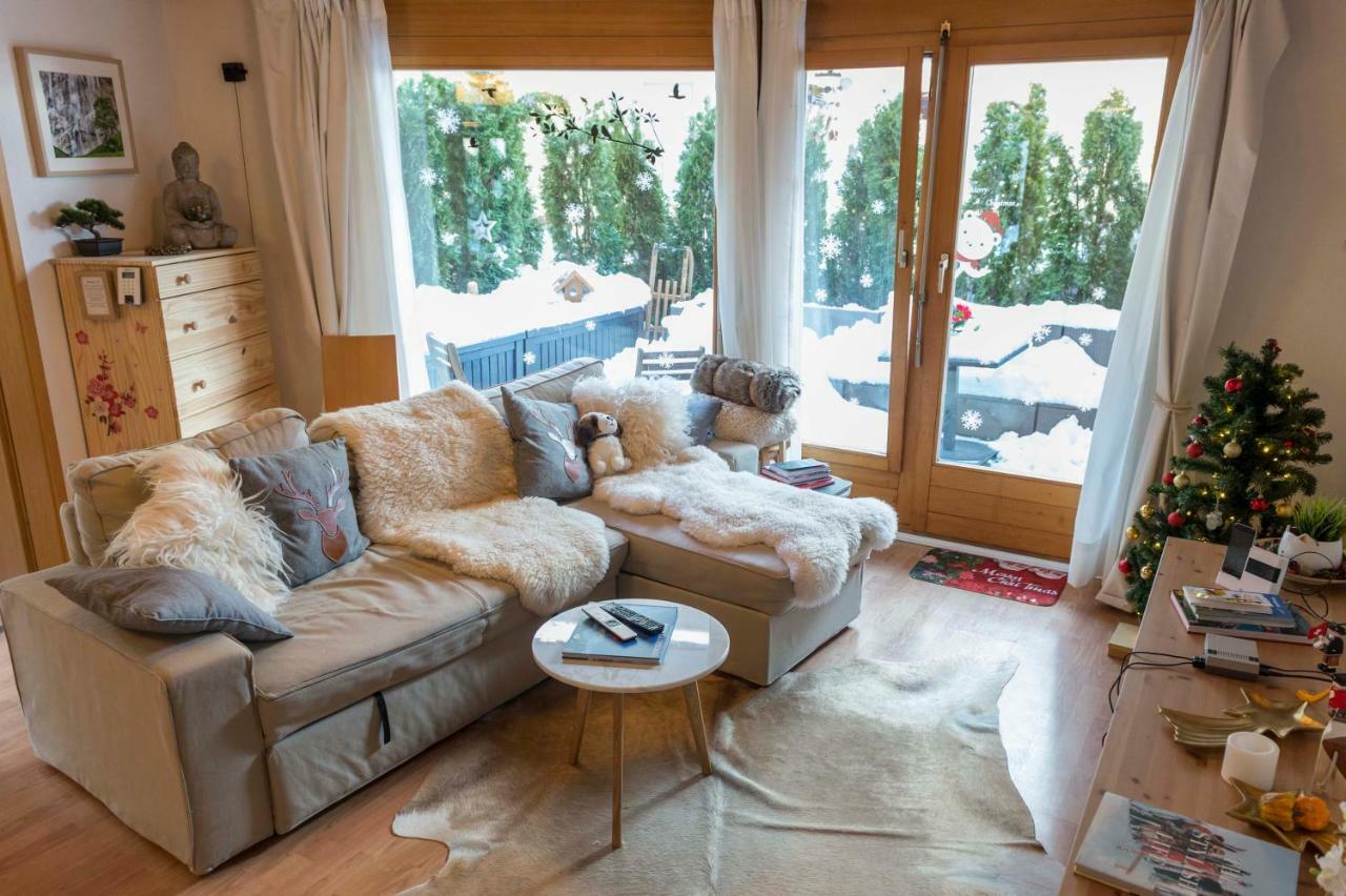 O 68 Haus Bel Air Leilighet Wengen Eksteriør bilde