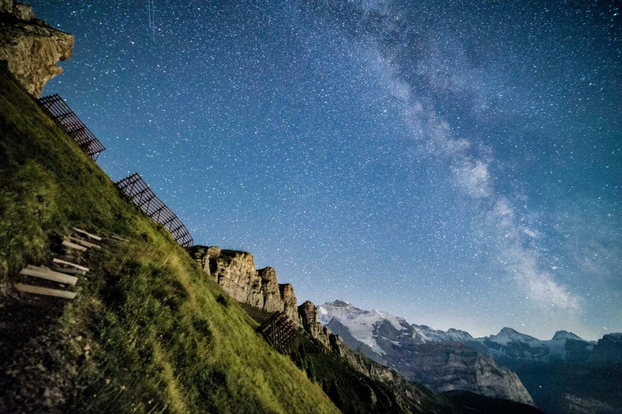 O 68 Haus Bel Air Leilighet Wengen Eksteriør bilde