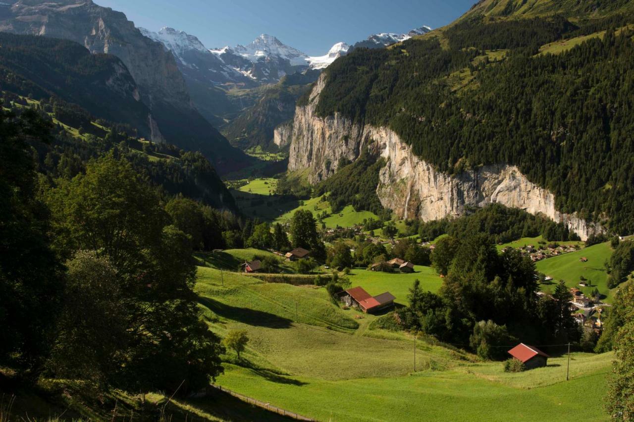 O 68 Haus Bel Air Leilighet Wengen Eksteriør bilde