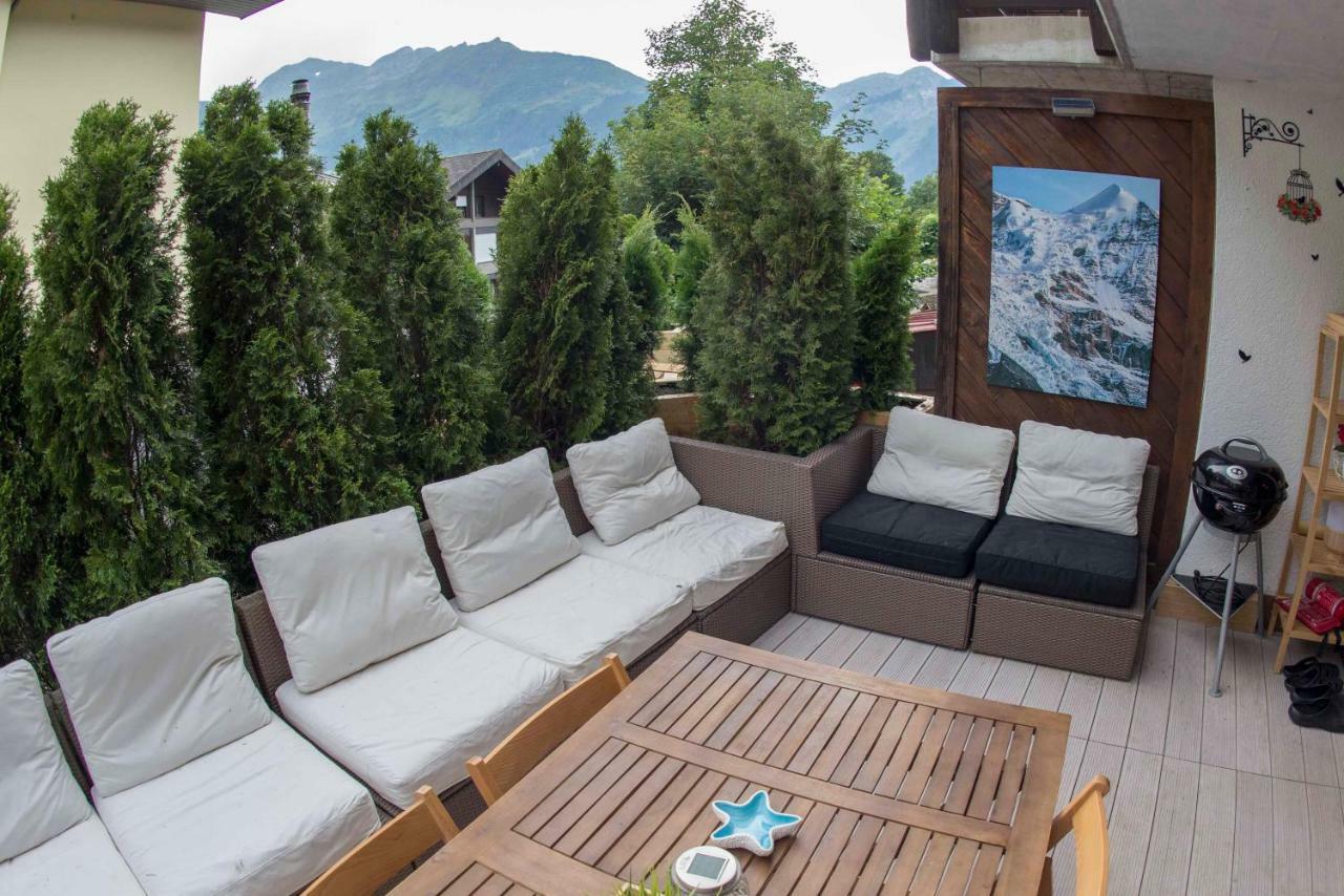 O 68 Haus Bel Air Leilighet Wengen Eksteriør bilde