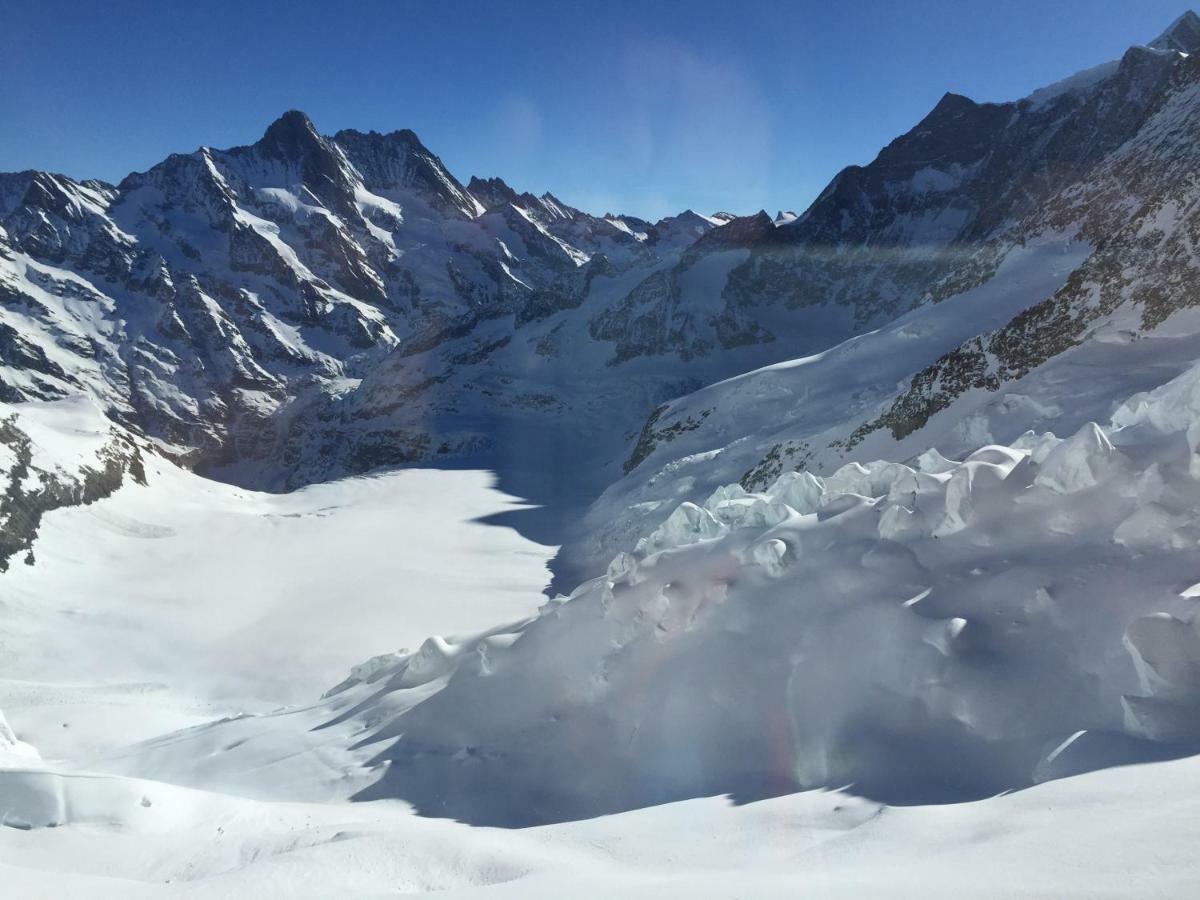 O 68 Haus Bel Air Leilighet Wengen Eksteriør bilde