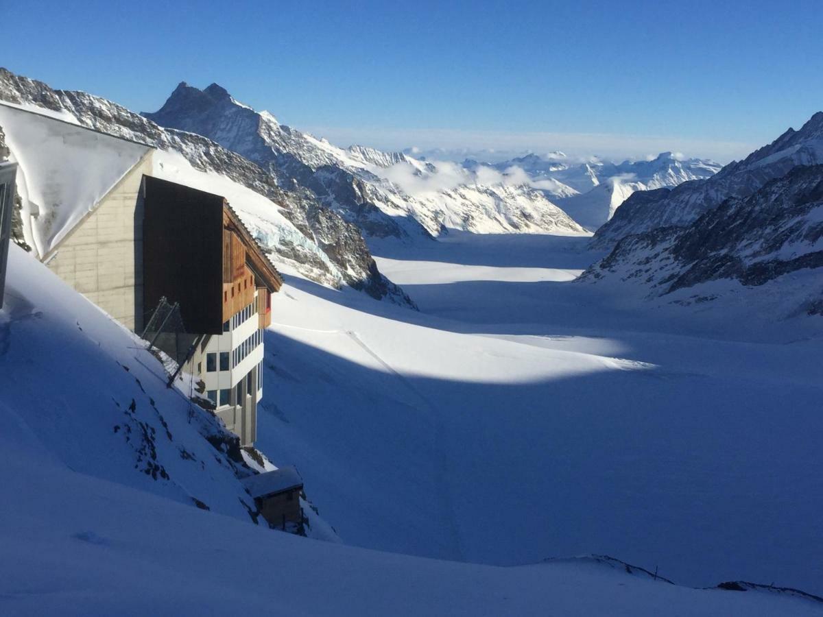 O 68 Haus Bel Air Leilighet Wengen Eksteriør bilde