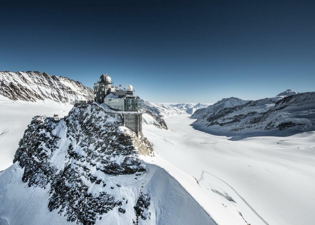 O 68 Haus Bel Air Leilighet Wengen Eksteriør bilde
