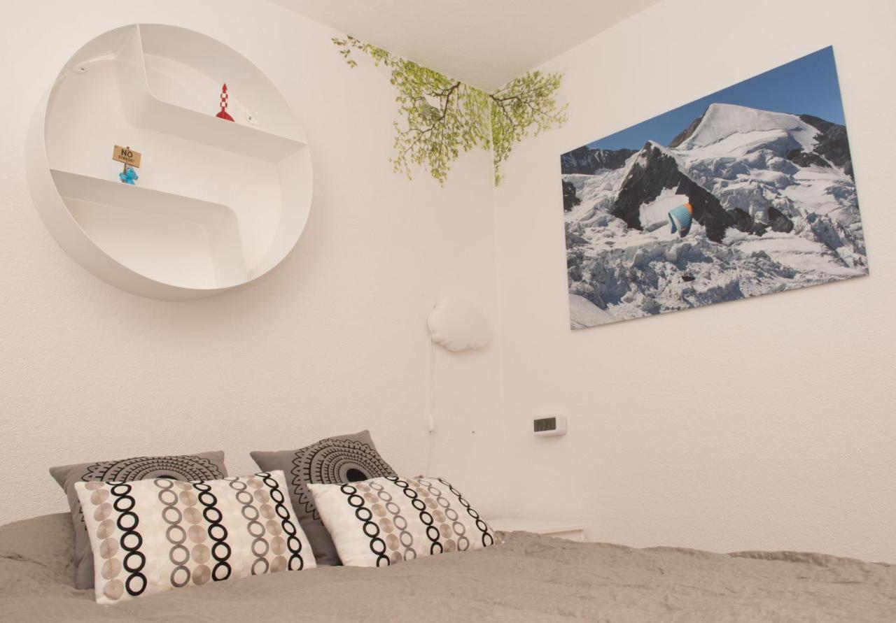 O 68 Haus Bel Air Leilighet Wengen Eksteriør bilde